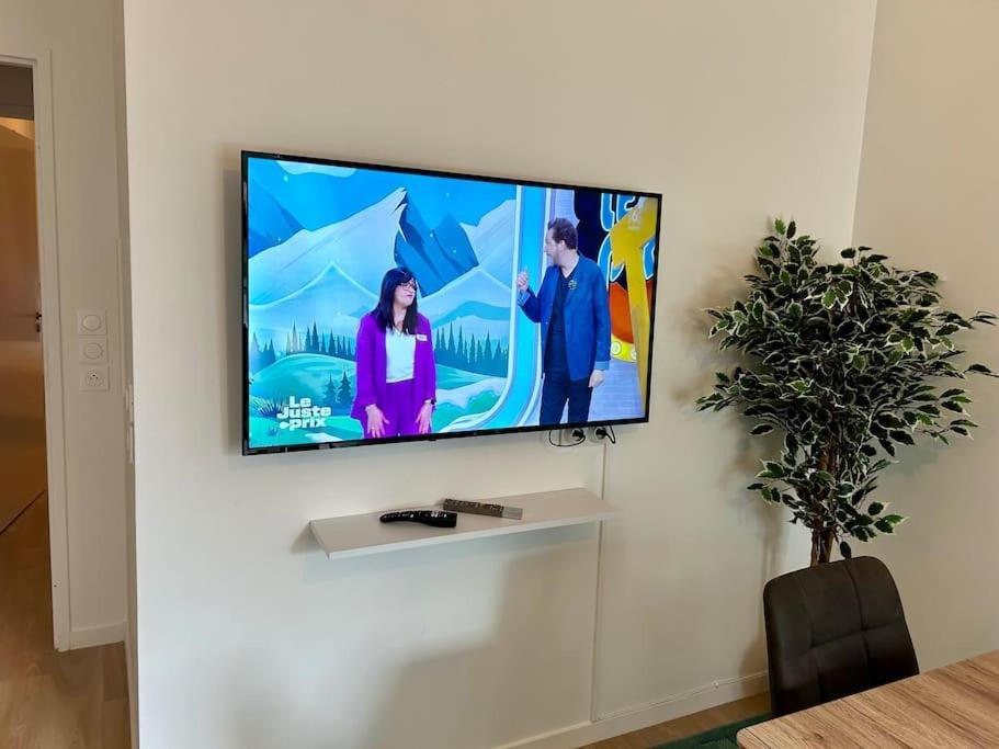 Cosy Apartment - Parking, Garden,10Mn From Disneyland! 蒙泰夫兰 外观 照片