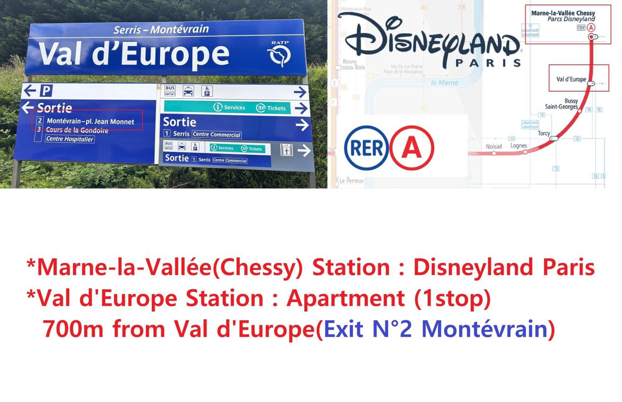 Cosy Apartment - Parking, Garden,10Mn From Disneyland! 蒙泰夫兰 外观 照片