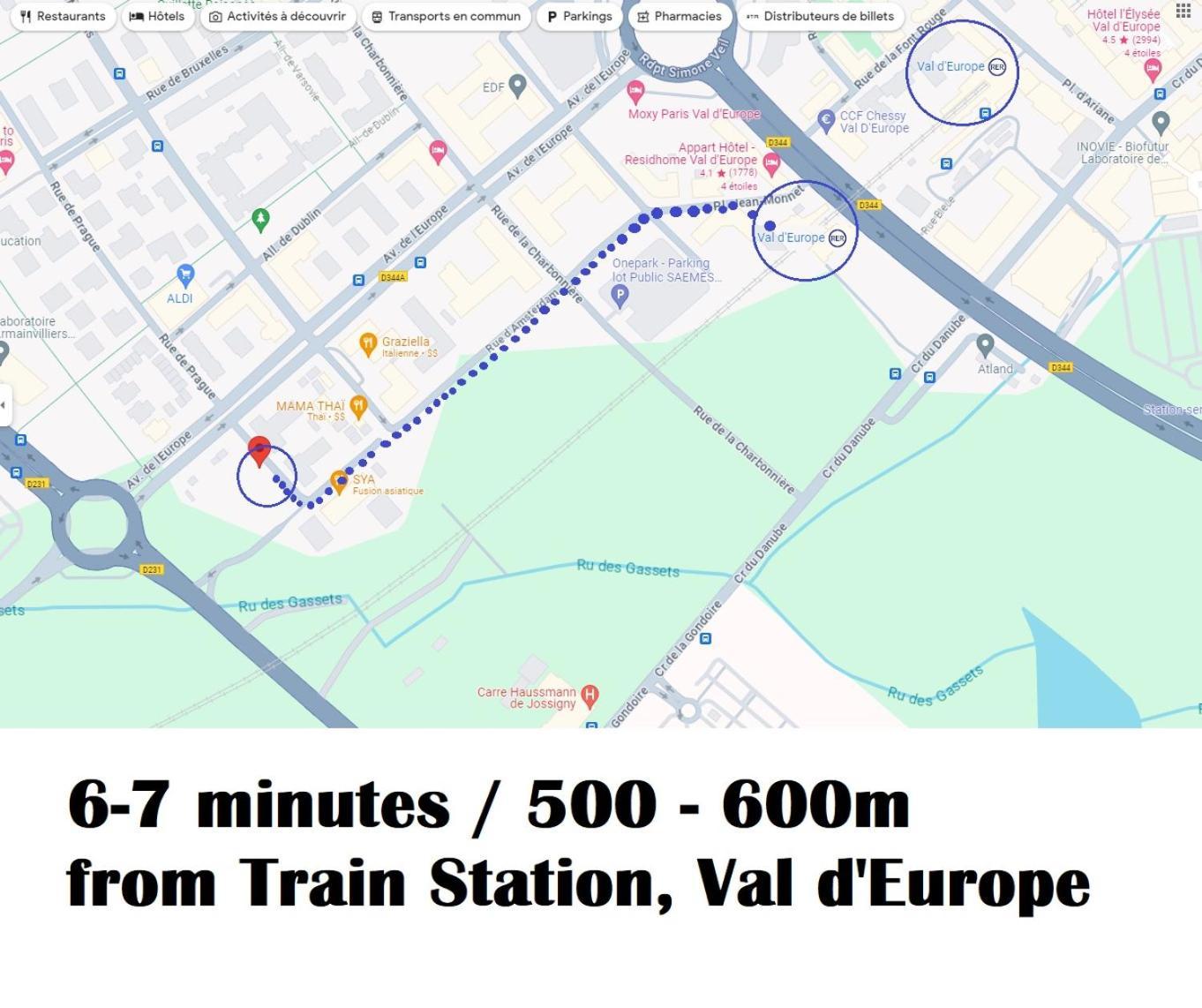 Cosy Apartment - Parking, Garden,10Mn From Disneyland! 蒙泰夫兰 外观 照片