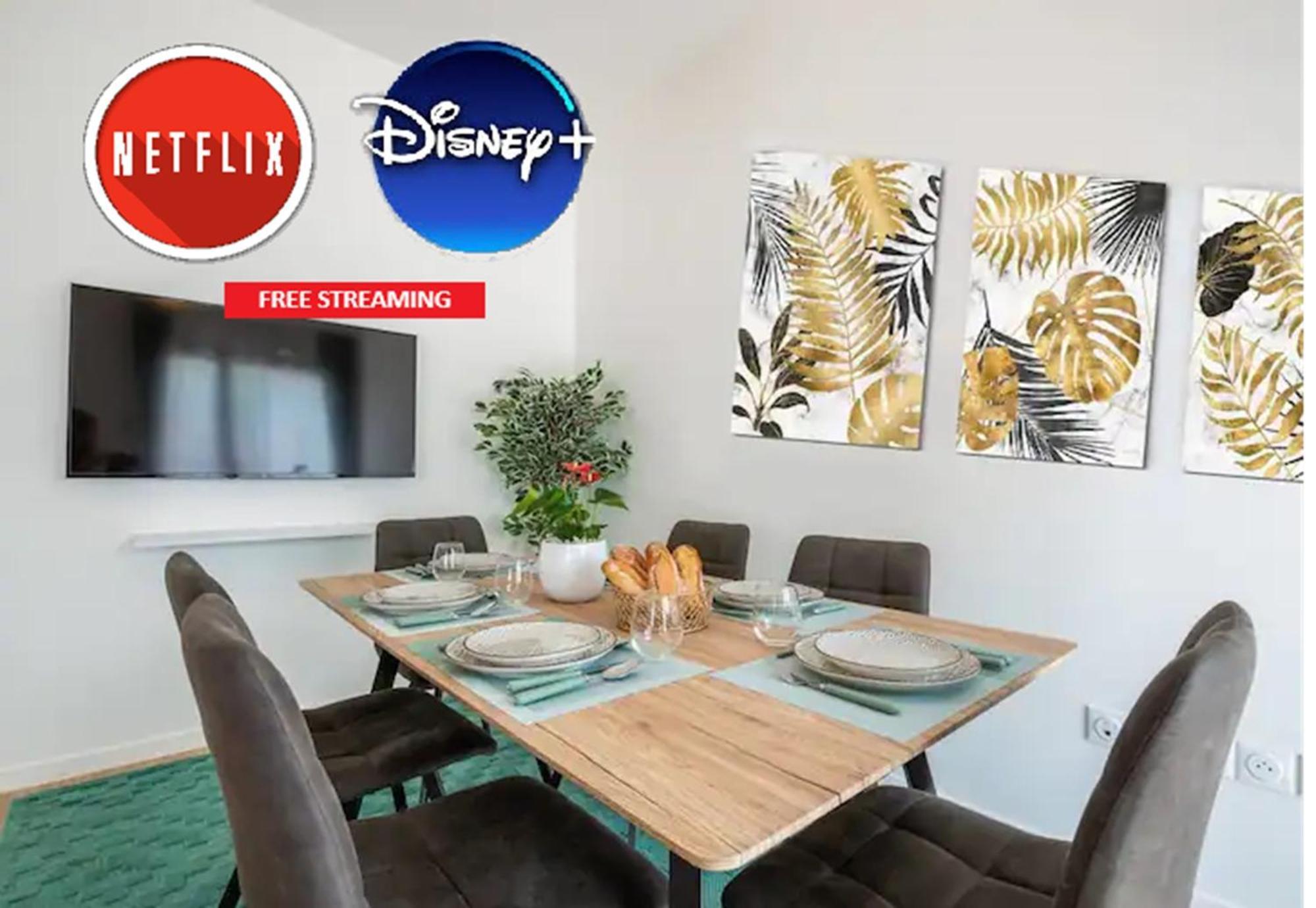 Cosy Apartment - Parking, Garden,10Mn From Disneyland! 蒙泰夫兰 外观 照片