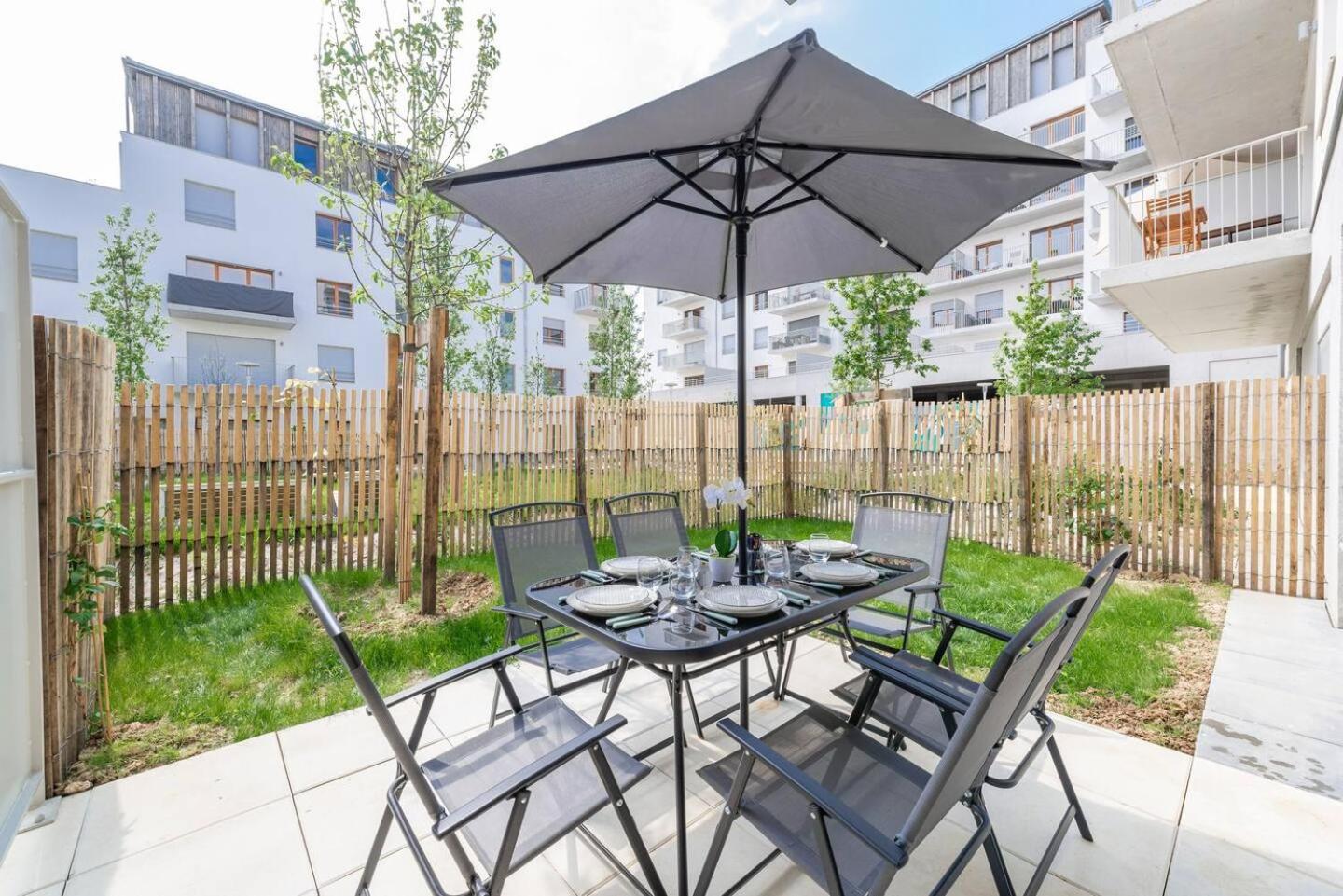 Cosy Apartment - Parking, Garden,10Mn From Disneyland! 蒙泰夫兰 外观 照片