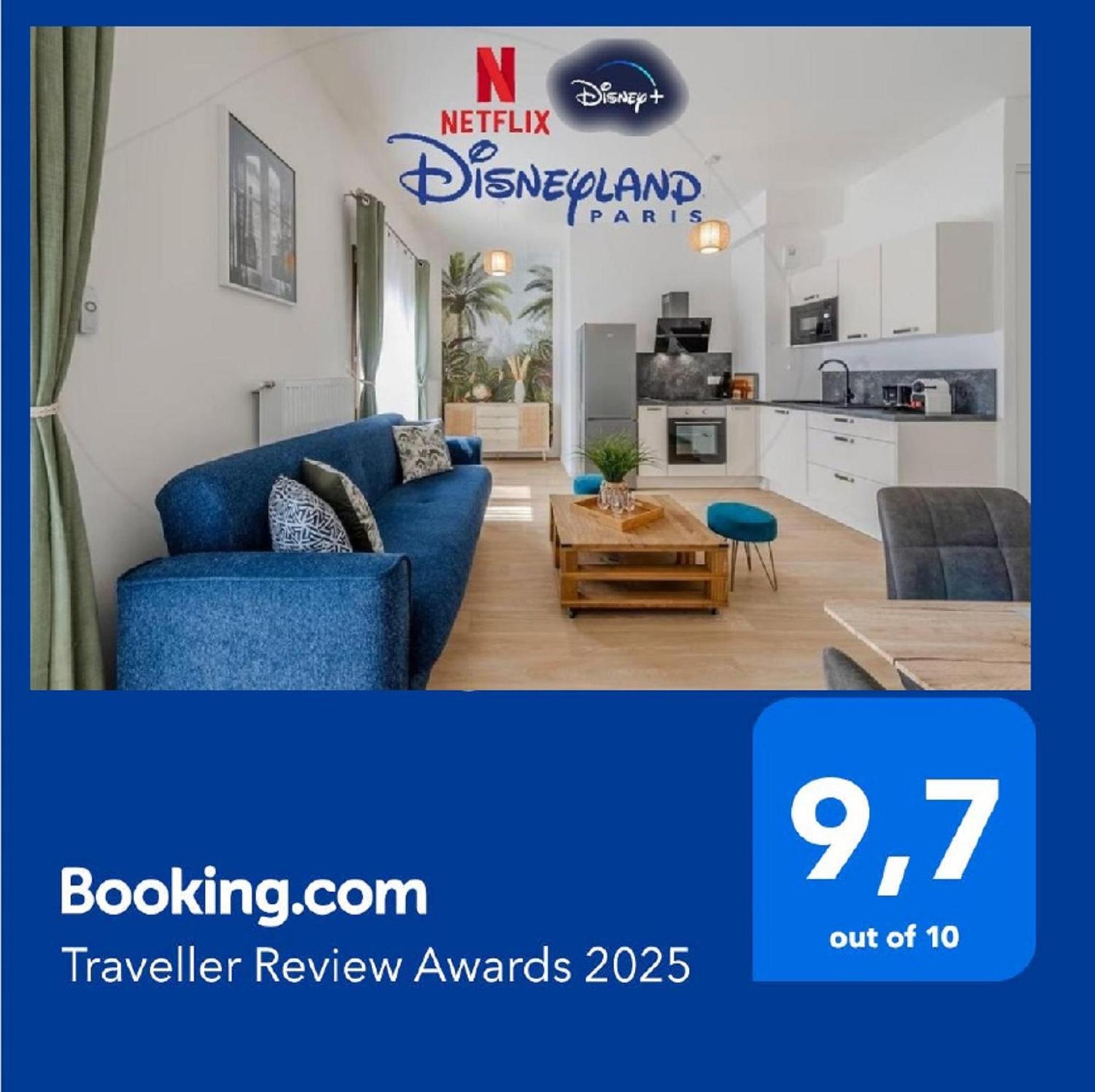 Cosy Apartment - Parking, Garden,10Mn From Disneyland! 蒙泰夫兰 外观 照片